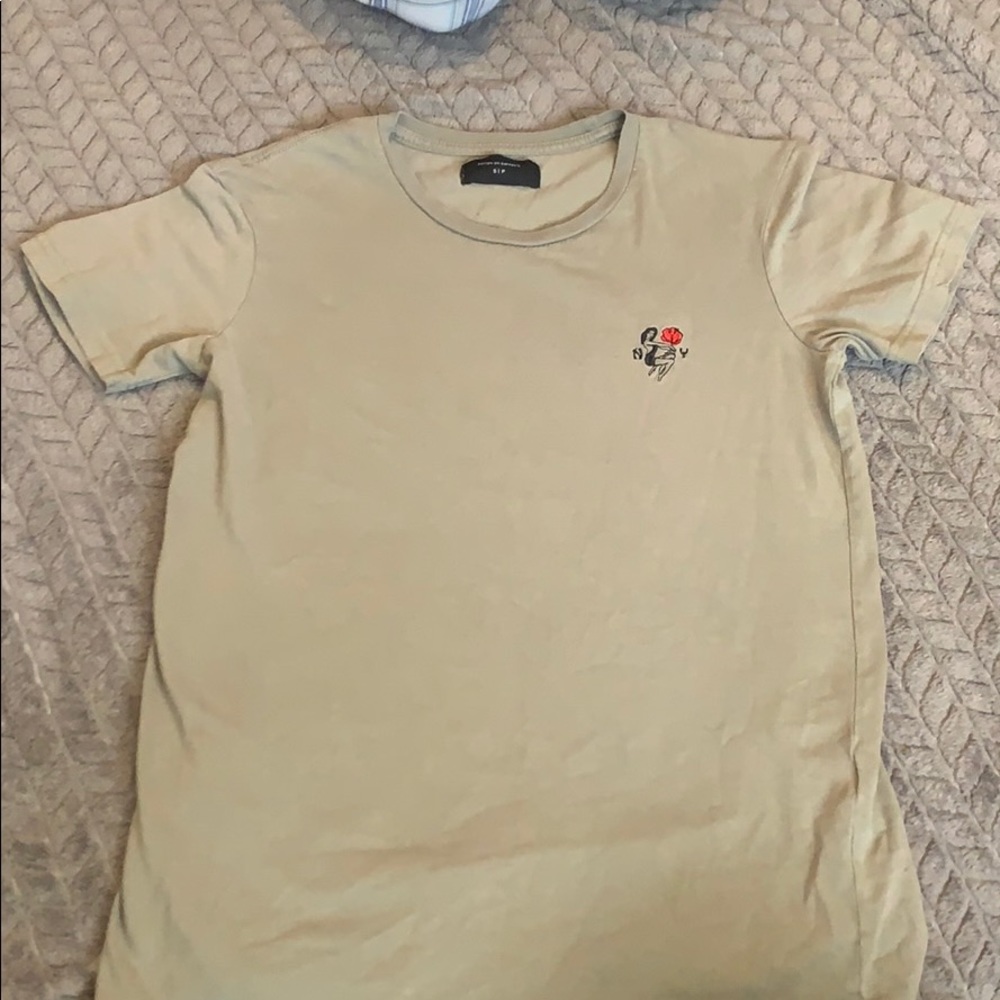 Green shirt